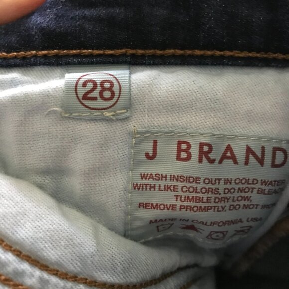 J BRAND size 28 Mayflower Wash Stretch Denim Bailey Bootcut Flare Jeans - Picture 5 of 5